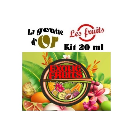 FRUITS EXOTIQUES - KITS 20 ML