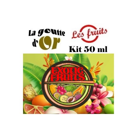 FRUITS EXOTIQUES - KITS 50 ML