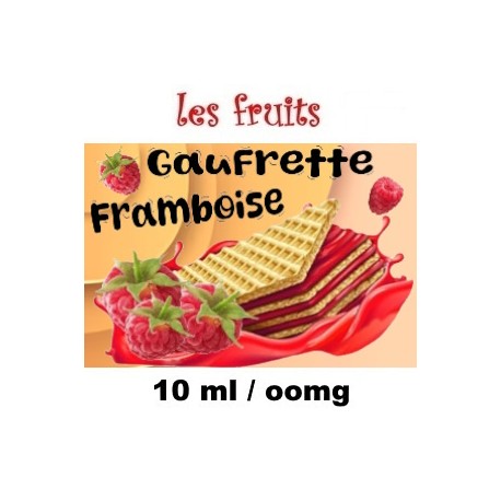 GAUFRETTE FRAMBOISE 10 ML / 00 MG