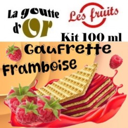 GAUFRETTE FRAMBOISE - KITS 100 ML