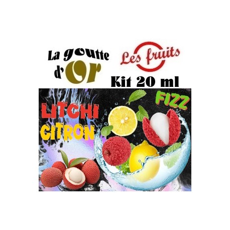 FIZZ LITCHI CITRON / KITS 20 ML